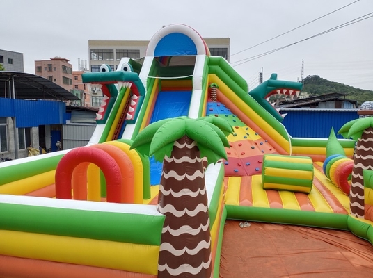 εμπορικός διογκώσιμος εξοπλισμός παιδικών χαρών θέματος φοινίκων Bouncy Castle για το λούνα παρκ