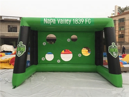 διογκώσιμος στόχος ποδοσφαίρου πόλο νερού αθλητικών παιχνιδιών PVC 0.9mm για τη λίμνη
