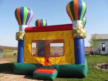 Προσαρμοσμένο χτύπημα μπαλονιών ζεστού αέρα - επάνω αναπηδήστε το σπίτι Inflatables για τη διασκέδαση