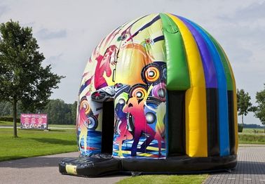Αυξημένο Disco σπίτι ψευτοπαλλικαράδων UPS, Mutiplay Bouncy Hounse 18FT για την παιδική χαρά