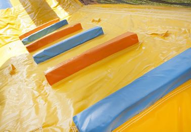 Μπλε 0.55mm PVC σπιτιών αναπήδησης Inflatables ενοικίων αλτών Combo Seaworld