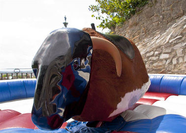 Ροντέο Bull/διογκώσιμα αθλητικά παιχνίδια άγριων αλόγων Bucking για τον εξοπλισμό παιδικών χαρών