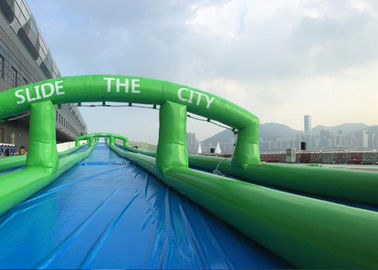 Δημοφιλής 300 μέτρα μακρύς Carzy τεράστιος διογκώσιμος μουσαμάς PVC φωτογραφικών διαφανειών σφραγισμένος αέρας