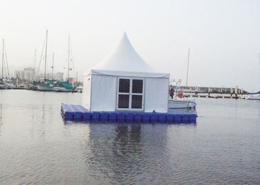 Γιγαντιαία διογκώσιμη επιπλέουσα σκηνή, προσαρμοσμένη ποιότητα σκηνή λιμνών με το υλικό PVC