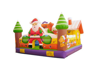 Χριστουγέννων παλαιά ψευτοπαλλικαράς Castle παιδικών χαρών μικρών παιδιών ατόμων διογκώσιμη για το φεστιβάλ που διαφημίζει την έγκριση CE
