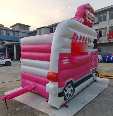 0,55mm PVC Παιδικό φουσκωτό αυτοκίνητο Bouncer Μικρό Bouncy Castle Blower