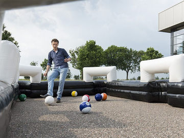 Tdoor αθλητικών παιχνιδιών γιγαντιαίο σνούκερ ανθρώπινο μπιλιάρδο αθλητικών χώρων ποδοσφαίρου διογκώσιμο