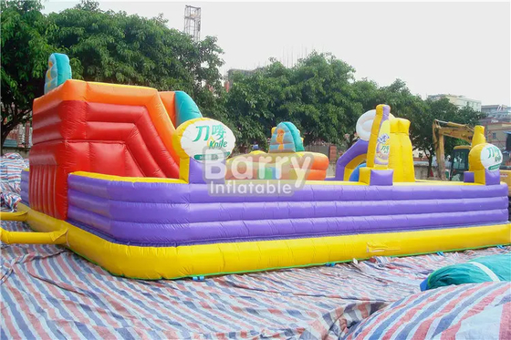 Διασκεδαστικό λούνα παρκ Φουσκωτό Bouncer Playground Bouncy Combo Jumping Castle