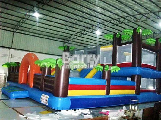 Φουσκωτά σύνθετα παιχνίδια PVC Bouncy Jumping Castles Λούνα Παρκ