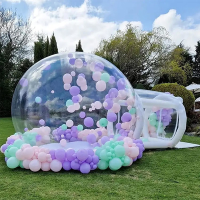 Σκηνή 1mm PVC Dome Bubble Διαφανές φουσκωτό σπίτι με μπαλόνια με φούσκα