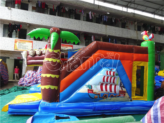 Fire Resistant Blow Up Jump Houses με θέμα Πειρατές Παιδικό Blow Up Bouncy Castle
