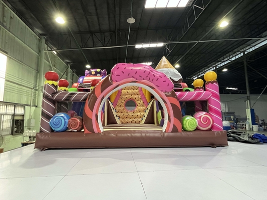 PVC παιδιά Custom φουσκωτά Jumpers ενοικίαση φουσκωτό Bounce House ζάχαρη Θέμα