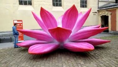 Η όμορφη προσαρμοσμένη διογκώσιμη διακόσμηση φωτισμού οδήγησε το διογκώσιμο λουλούδι