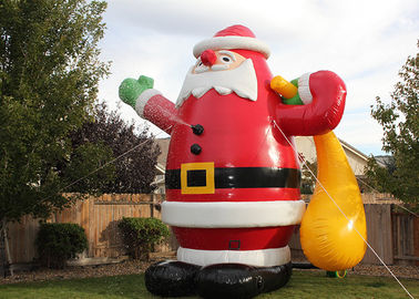 Επί παραγγελία διογκώσιμα διογκώσιμα Χριστούγεννα Santa προϊόντων διαφήμισης για το φεστιβάλ