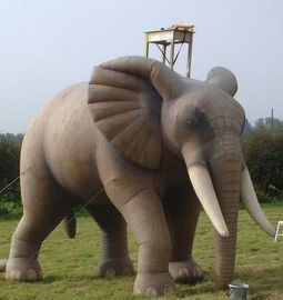 Συνήθειας χαριτωμένα διογκώσιμα ζώα διακοσμήσεων προϊόντων διαφήμισης ελεφάντων διογκώσιμα