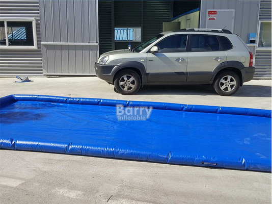 Εμπορικά εξατομικευμένα στρώματα συγκράτησης συλλέκτη νερού PVC φορητά φουσκωτά στρώματα πλύσης αυτοκινήτων