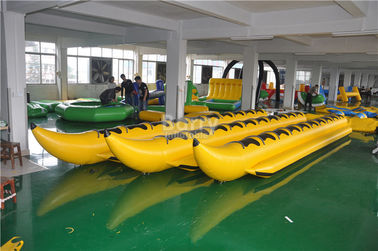 Βαρέων καθηκόντων εμπορικό πρόσωπο 8 ή διογκώσιμος σωλήνας βαρκών μπανανών μουσαμάδων PVC Customzied