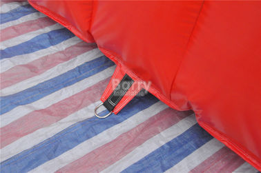 Αδιάβροχη PVC κόκκινη δροσερή αραχνών σήραγγα ποδοσφαίρου σχεδίου γιγαντιαία διογκώσιμη, διογκώσιμη σκηνή σηράγγων