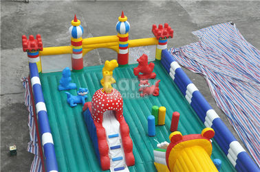 Αθλητικό θέμα διογκώσιμο Bouncy Castle, εσωτερικός εξοπλισμός παιχνιδιού 0,55 χιλ. παιδιών PVC