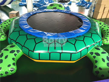 Διογκώσιμη χελώνα ODM με το ανθεκτικό 0.9mm υλικό μουσαμάδων PVC φωτογραφικών διαφανειών