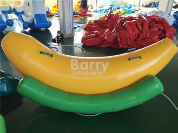 Ενδιαφέρουσα βάρκα μπανανών 2 καθισμάτων διογκώσιμη/διογκώσιμο Seesaw νερού