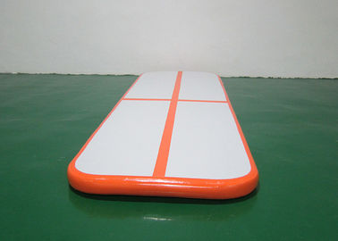 Ο πορτοκαλής μικρός εξοπλισμός γυμναστικής 3m/10ft πέφτει το διογκώσιμο σύνολο διαδρομής αέρα διαδρομής