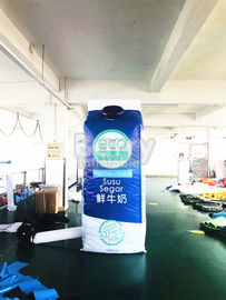 Διογκώσιμα προϊόντα διαφήμισης μουσαμάδων PVC, διογκώσιμο πρότυπο μπουκάλι γάλακτος για υπαίθριο
