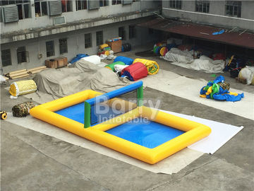 Διογκώσιμο Vollyball δύναμης θερινών παιχνιδιών PVC τομέων νερού δικαστήριο πετοσφαίρισης παιχνιδιών διογκώσιμο για τα παιχνίδια νερού