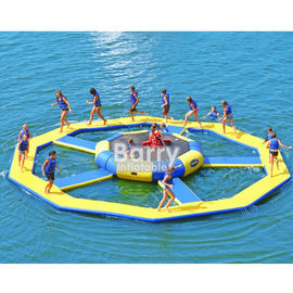 Διογκώσιμα παιχνίδια νερού πάρκων νερού ψευτοπαλλικαράδων/διογκώσιμο τραμπολίνο