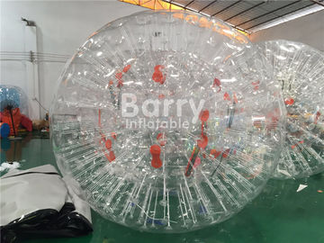 Προσωπικό υπαίθριο διογκώσιμο παιχνιδιών μεγάλο ποδόσφαιρο σφαιρών Zorb σώματος PVC διογκώσιμο