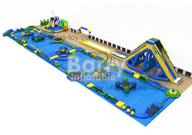 Ανοικτή νερού πρόκληση αθλητικών πάρκων νερού παιχνιδιών διογκώσιμη με το μουσαμά PVC 0.9mm