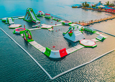 Seaside Resort Υπαίθρια φουσκωτά υδάτινα πάρκα , Ενήλικες Sport Aqua Ea Floating Water Inflatable Park