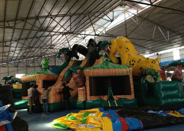 Γιγαντιαίο Bouncy Castle των διογκώσιμων Combo παιδιών του King Kong με τη φωτογραφική διαφάνεια