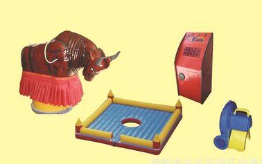 Το στρογγυλό διογκώσιμο μηχανικό Bull, διογκώσιμο μηχανικό παιχνίδι γύρου του Bull μουσαμάδων PVC