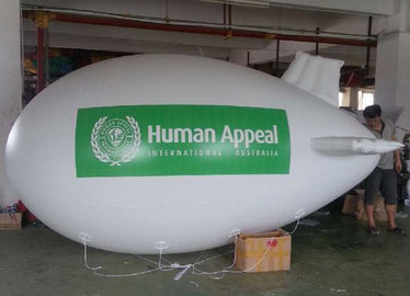 διογκώσιμο πηδαλιουχούμενο εύκαμπτο αερόστατο προϊόντων διαφήμισης PVC 0.18mm για το γεγονός, CE/EN14960