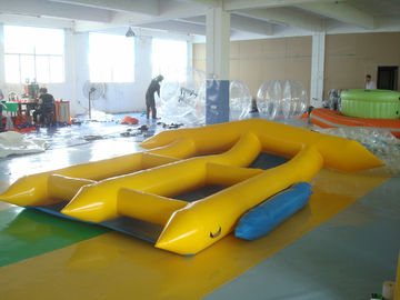 2 διογκώσιμη βάρκα παιχνιδιών προσώπων, διογκώσιμο νερό Flyfish μουσαμάδων PVC