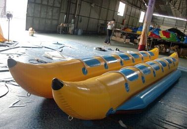 Διογκώσιμα παιχνίδια νερού CE/UL, πετώντας βάρκα ρυμουλκήσιμη με 12 καθίσματα