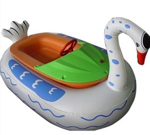 Αστεία βάρκα παιχνιδιών λιμνών διογκώσιμη, ζωικές διογκώσιμες βάρκες προφυλακτήρων νερού
