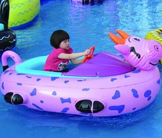 Διογκώσιμη βάρκα παιχνιδιών πάρκων νερού, ζωική διογκώσιμη βάρκα προφυλακτήρων για τα παιδιά