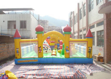 EN71 μεγάλος μουσαμάς διογκώσιμο Bouncy Castle PVC για τα παιχνίδια παιδιών