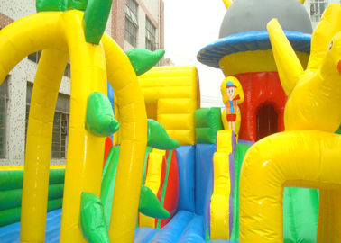 Προσαρμοσμένο ζωηρόχρωμο διογκώσιμο Bouncy Castle, διογκώσιμη παιδική χαρά παιδιών