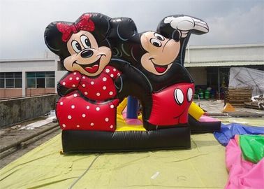Διογκώσιμο αναπηδώντας σπίτι cOem Lagre Mickey Mouse με την εκτύπωση λογότυπων
