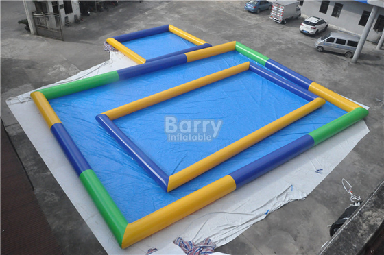διογκώσιμο τετράγωνο μουσαμάδων PVC 0.9mm για την πισίνα κόμματος