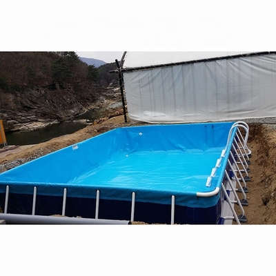 Επαγγελματική πισίνα πλαισίων χάλυβα για την υπαίθρια απόδειξη νερού