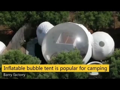 1.0mm PVC υλικός διογκώσιμος φυσαλίδων θόλος 3m αέρα σκηνών υπαίθριος διάμετρος