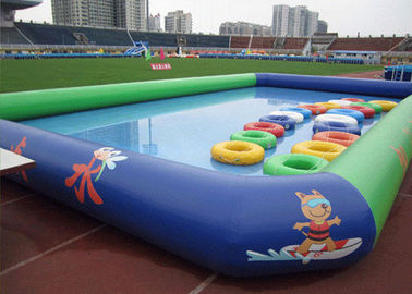 Η χαριτωμένη σφραγισμένη αέρας πισίνα εκτύπωσης λογότυπων για το παιδί/τα παιδιά κολυμπά τις λίμνες για τη διασκέδαση