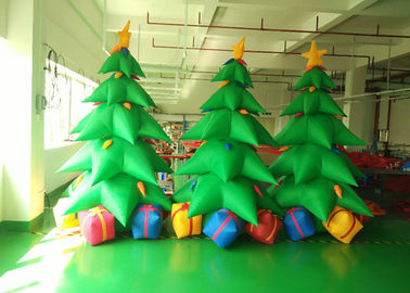 Διογκώσιμοι διαφημιστικοί χιονάνθρωπος/δέντρα Χριστουγέννων προϊόντων PVC διογκώσιμοι