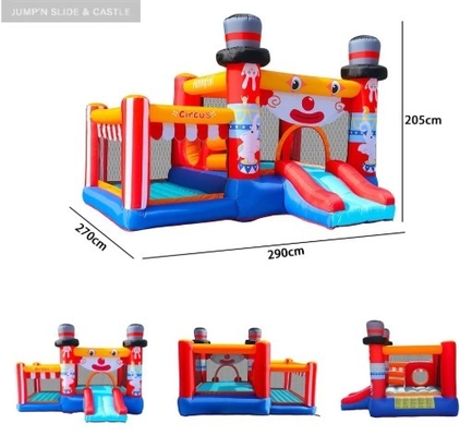 Υπαίθριο κατώφλι 0.55mm PVC Bouncy Castle και φωτογραφική διαφάνεια για τα μικρά παιδιά