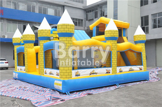 Υπαίθρια παιδιά  διογκώσιμο Bouncy Castle με τη φωτογραφική διαφάνεια 0.55MM μουσαμάς PVC