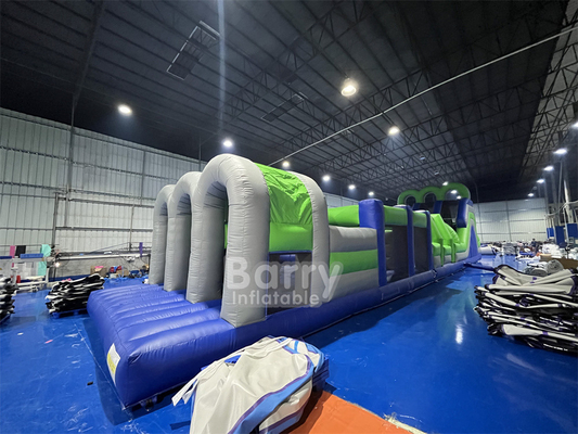 Γίγαντα εμπορικό γεγονός Bounce House 5k Ανατινάξτε το πεδίο εμποδίων Αθλητικά παιχνίδια για παιδιά και ενήλικες πρόκληση